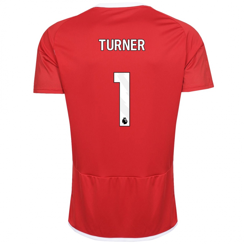 Niño Camiseta Matt Turner #1 Rojo 1ª Equipación 2023/24 La Camisa Perú