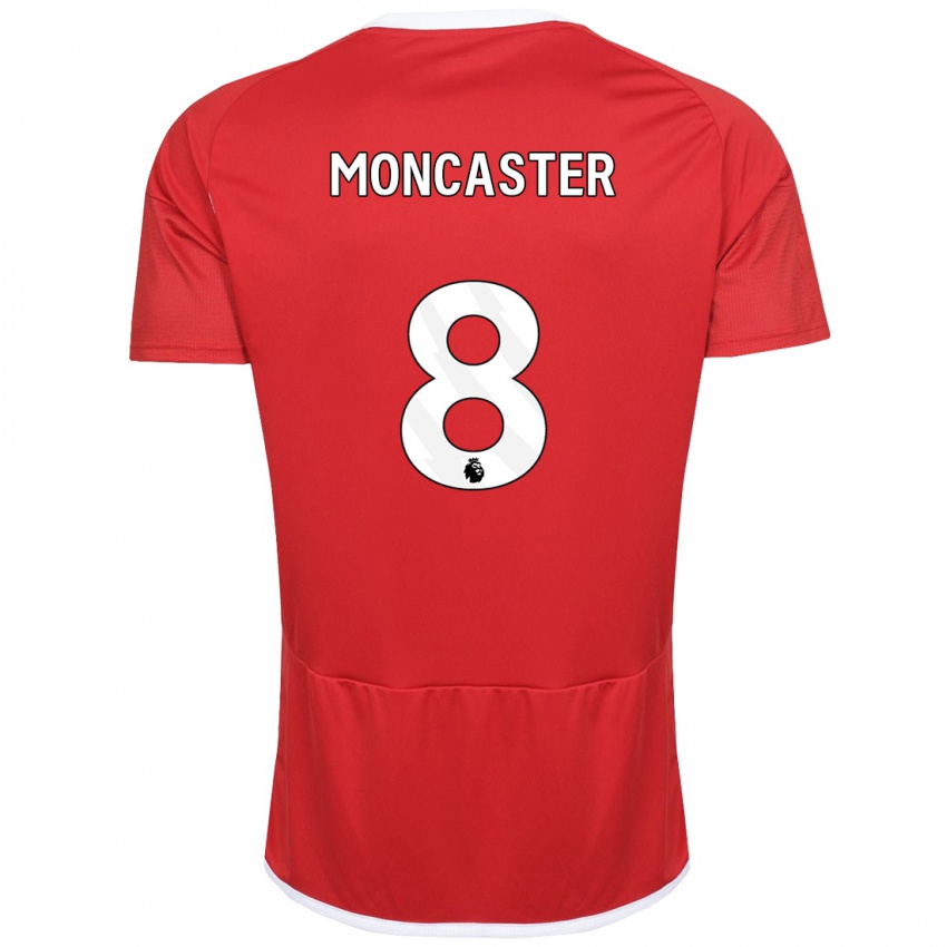 Niño Camiseta Mai Moncaster #8 Rojo 1ª Equipación 2023/24 La Camisa Perú