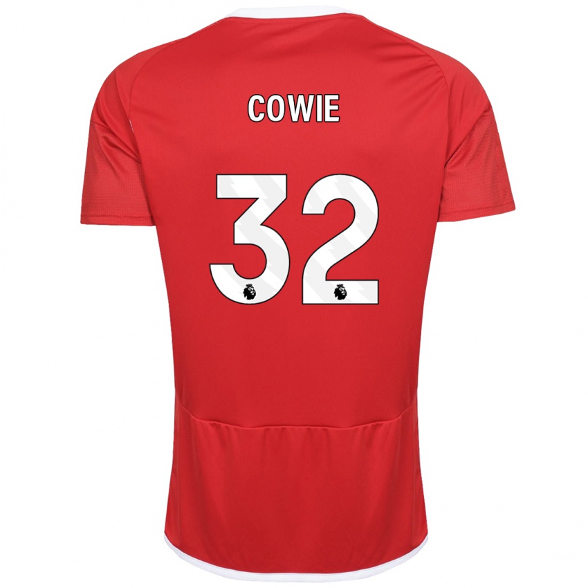 Niño Camiseta Abi Cowie #32 Rojo 1ª Equipación 2023/24 La Camisa Perú