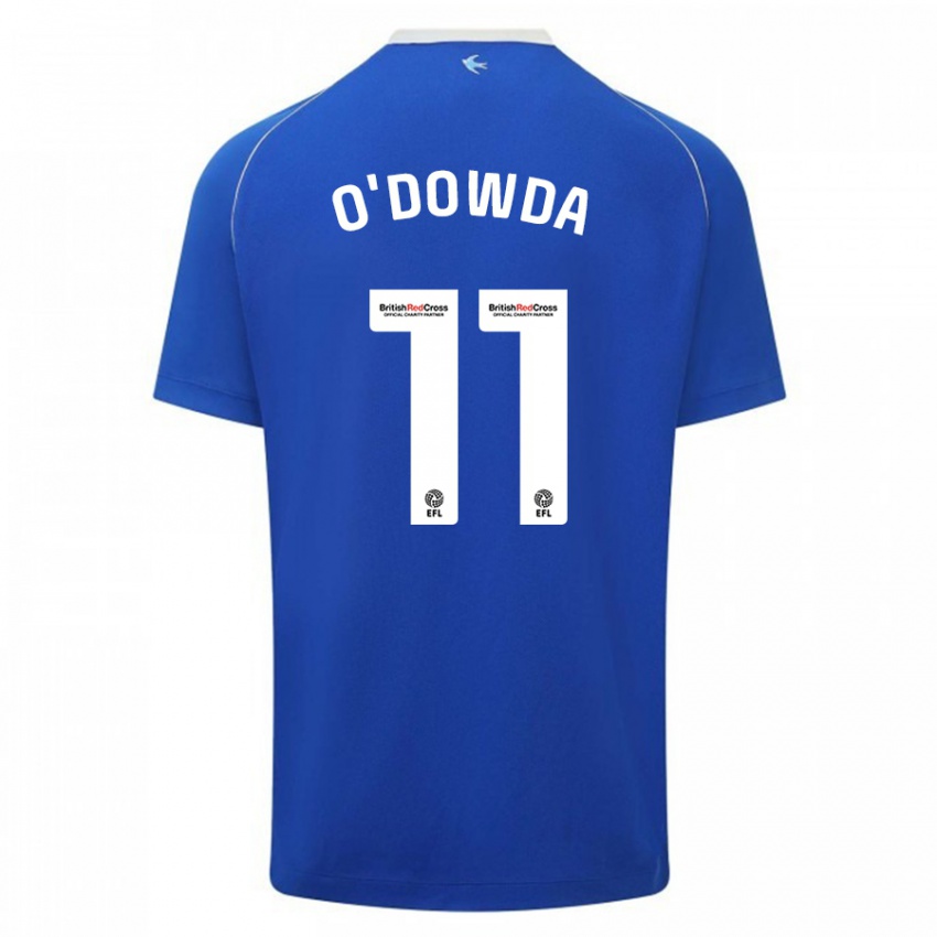 Niño Camiseta Callum O'dowda #11 Azul 1ª Equipación 2023/24 La Camisa Perú