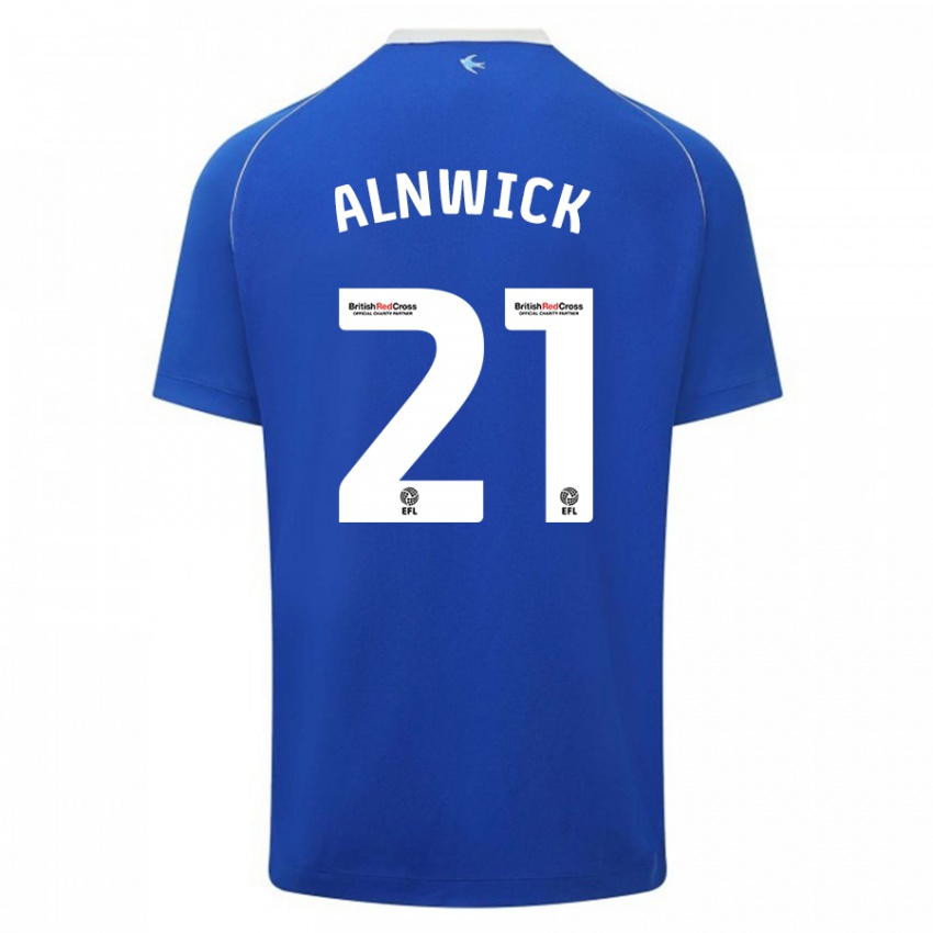 Niño Camiseta Jak Alnwick #21 Azul 1ª Equipación 2023/24 La Camisa Perú