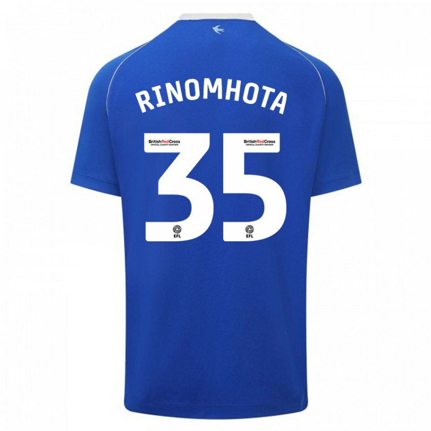 Niño Camiseta Andy Rinomhota #35 Azul 1ª Equipación 2023/24 La Camisa Perú