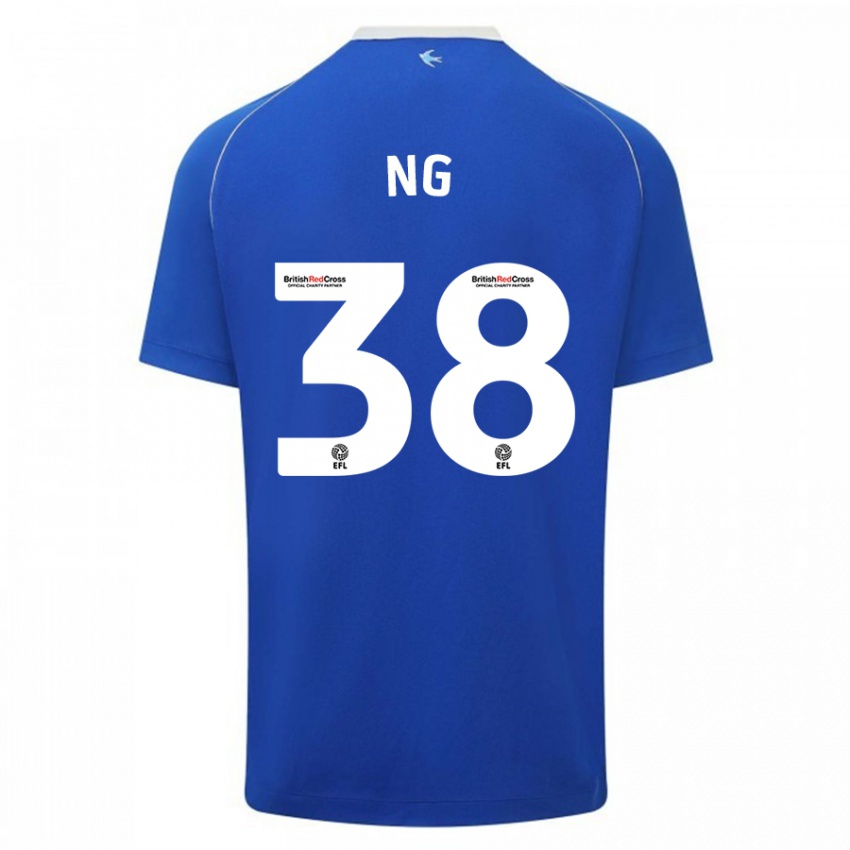 Niño Camiseta Perry Ng #38 Azul 1ª Equipación 2023/24 La Camisa Perú