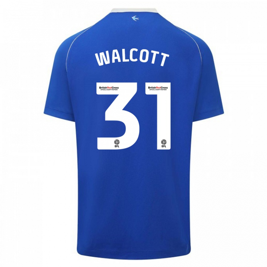 Niño Camiseta Malachi Fagan Walcott #31 Azul 1ª Equipación 2023/24 La Camisa Perú