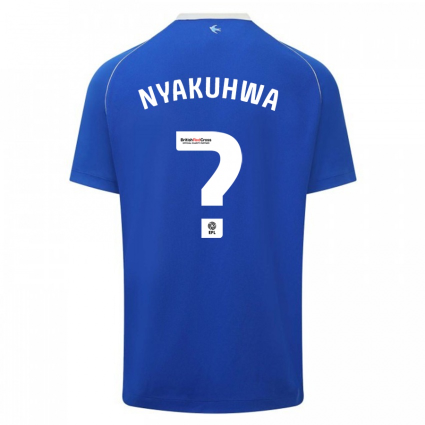 Niño Camiseta Tanatswa Nyakuhwa #0 Azul 1ª Equipación 2023/24 La Camisa Perú