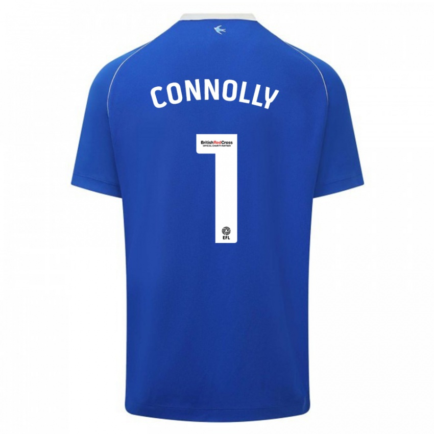 Niño Camiseta Daisy Connolly #1 Azul 1ª Equipación 2023/24 La Camisa Perú