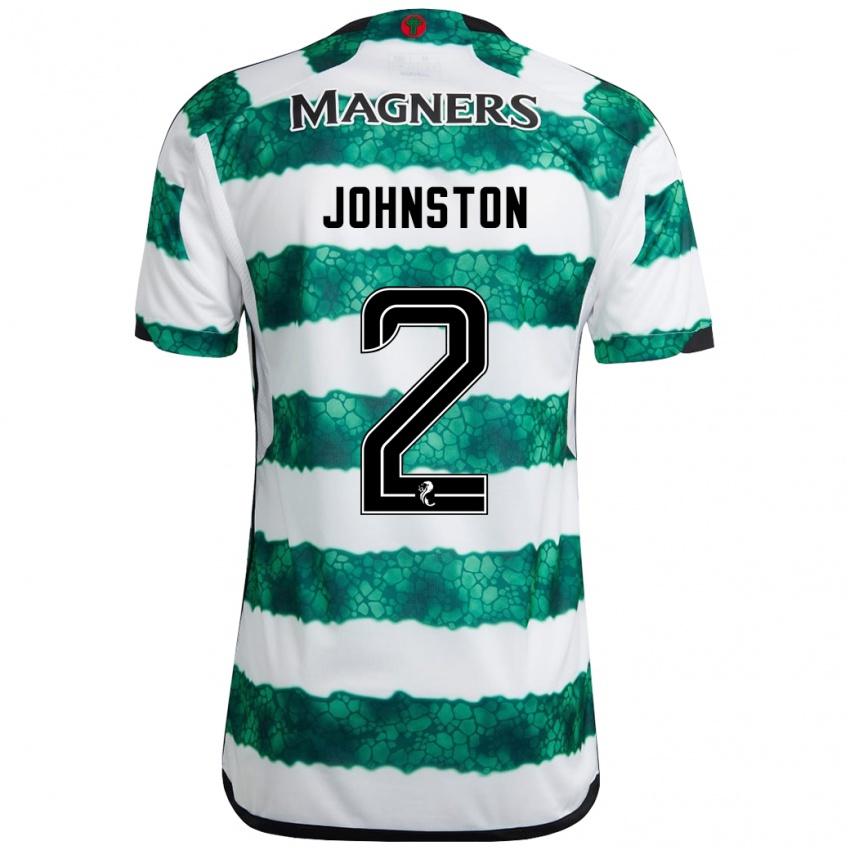 Niño Camiseta Alistair Johnston #2 Verde 1ª Equipación 2023/24 La Camisa Perú