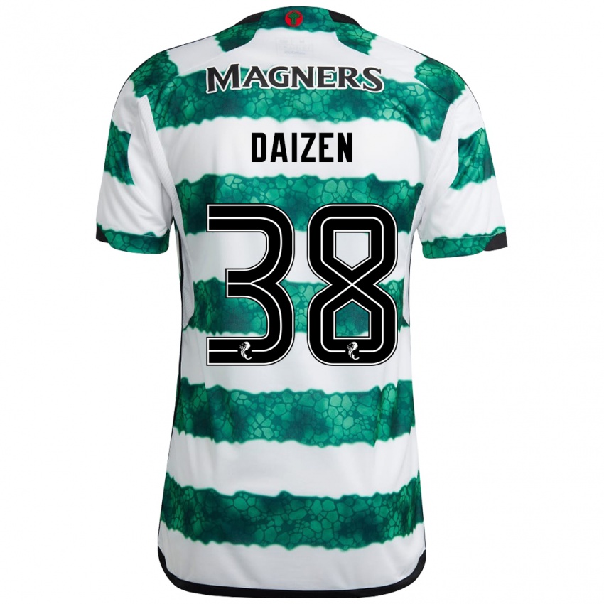 Niño Camiseta Daizen Maeda #38 Verde 1ª Equipación 2023/24 La Camisa Perú