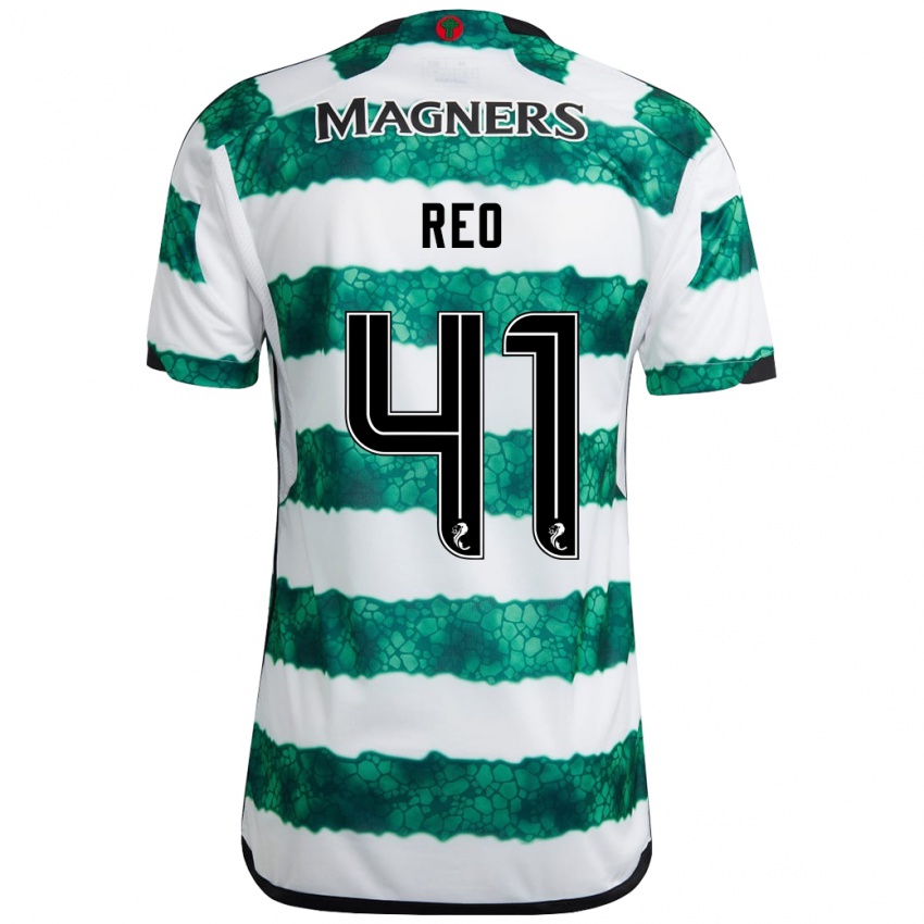 Niño Camiseta Reo Hatate #41 Verde 1ª Equipación 2023/24 La Camisa Perú