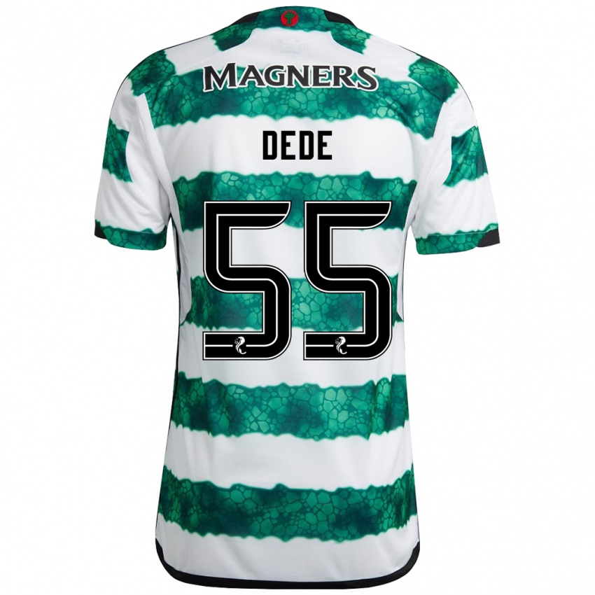 Niño Camiseta Josh Dede #55 Verde 1ª Equipación 2023/24 La Camisa Perú