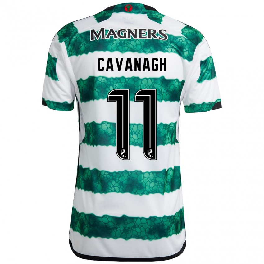 Niño Camiseta Colette Cavanagh #11 Verde 1ª Equipación 2023/24 La Camisa Perú