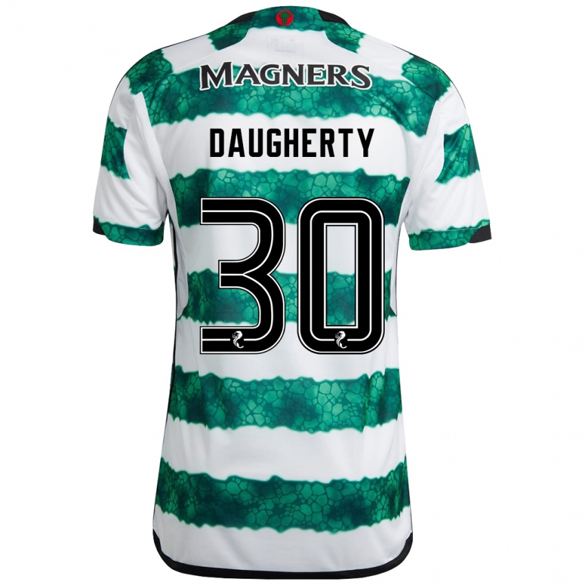 Niño Camiseta Kelsey Daugherty #30 Verde 1ª Equipación 2023/24 La Camisa Perú