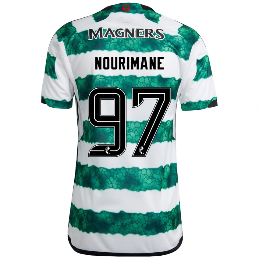 Niño Camiseta Addi Nourimane #97 Verde 1ª Equipación 2023/24 La Camisa Perú