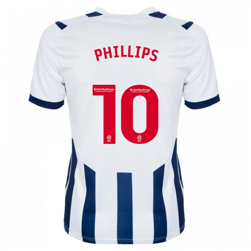 Niño Camiseta Matt Phillips #10 Blanco 1ª Equipación 2023/24 La Camisa Perú