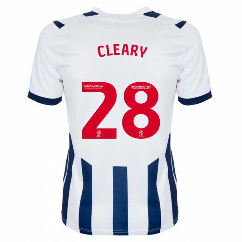 Niño Camiseta Reyes Cleary #28 Blanco 1ª Equipación 2023/24 La Camisa Perú