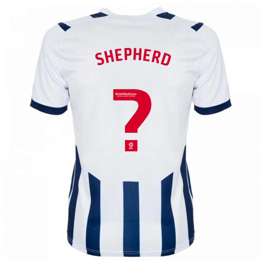 Niño Camiseta Jacob Shepherd #0 Blanco 1ª Equipación 2023/24 La Camisa Perú