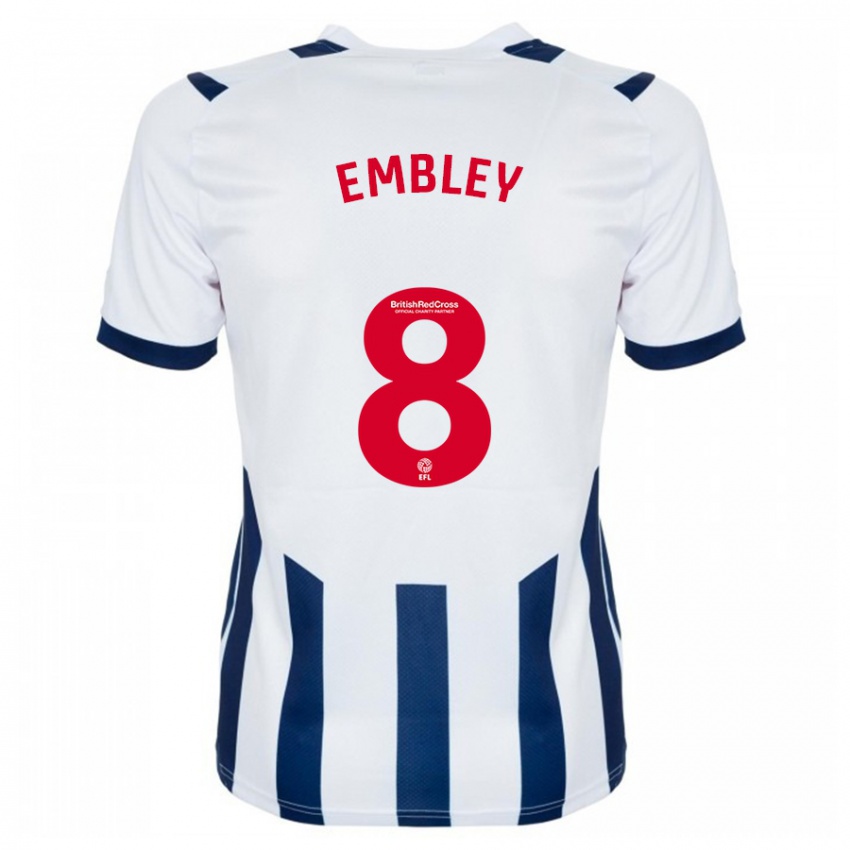 Niño Camiseta Rosie Embley #8 Blanco 1ª Equipación 2023/24 La Camisa Perú