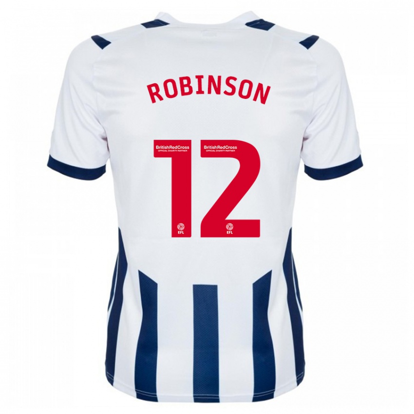 Niño Camiseta Leanne Robinson #12 Blanco 1ª Equipación 2023/24 La Camisa Perú