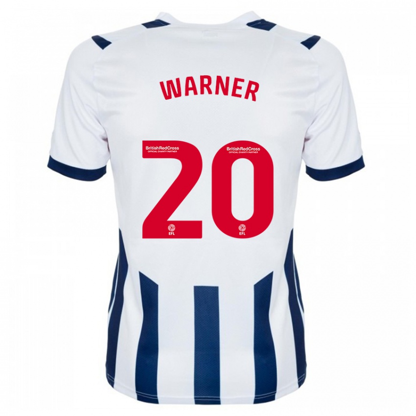 Niño Camiseta Phoebe Warner #20 Blanco 1ª Equipación 2023/24 La Camisa Perú