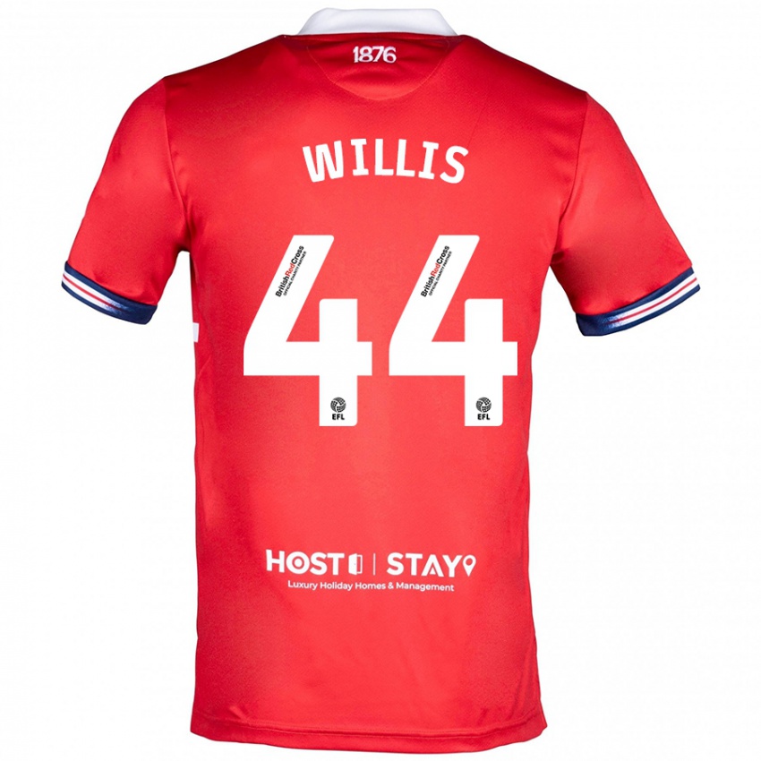 Niño Camiseta Pharrell Willis #44 Rojo 1ª Equipación 2023/24 La Camisa Perú