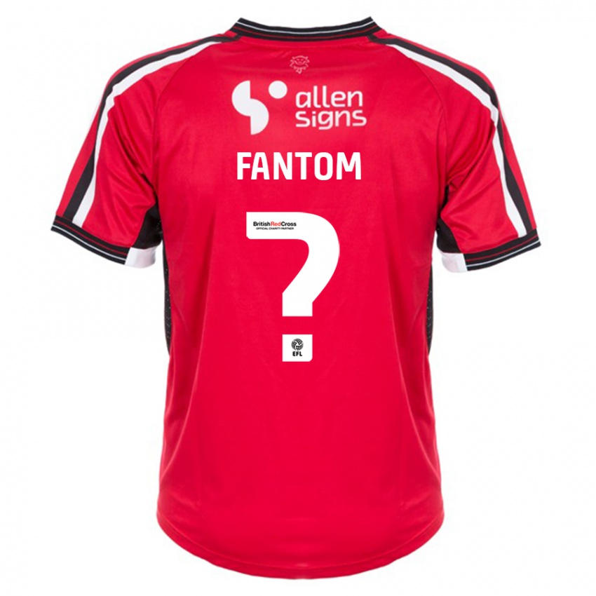 Niño Camiseta Tilly Fantom #0 Rojo 1ª Equipación 2023/24 La Camisa Perú