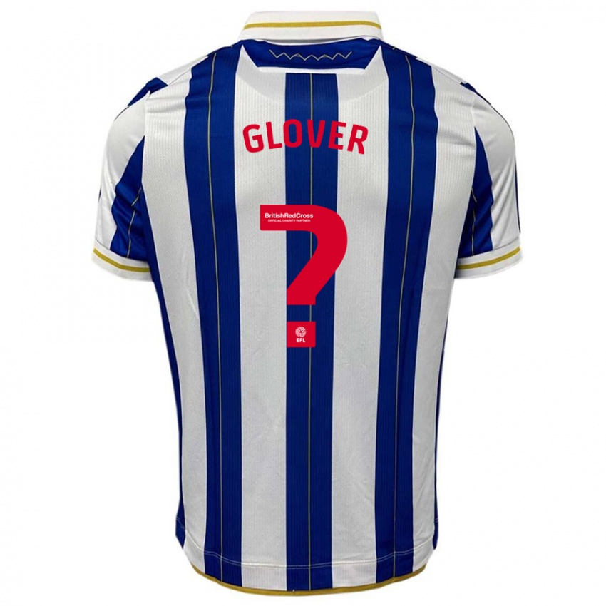 Niño Camiseta Jay Glover #0 Azul Blanco 1ª Equipación 2023/24 La Camisa Perú