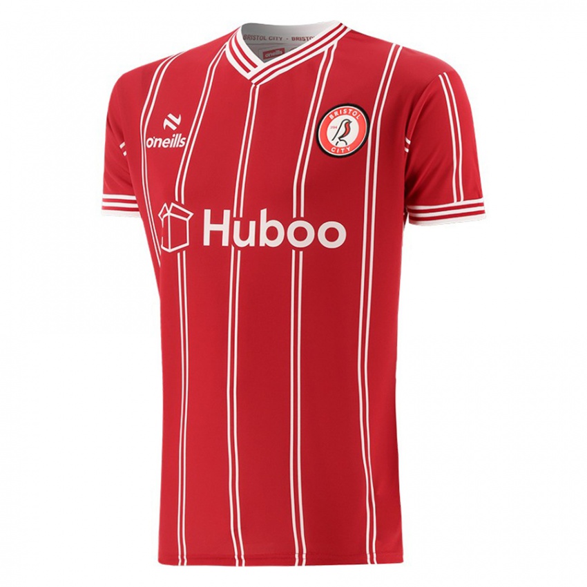 Niño Camiseta Omar Taylor-Clarke #0 Rojo 1ª Equipación 2023/24 La Camisa Perú