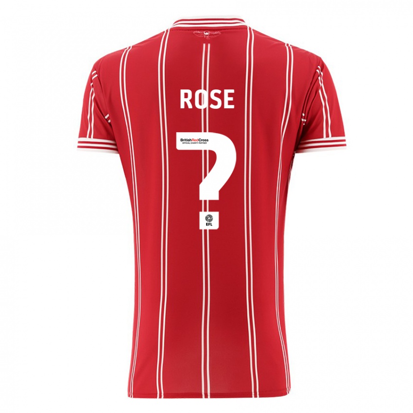 Niño Camiseta Marley Rose #0 Rojo 1ª Equipación 2023/24 La Camisa Perú