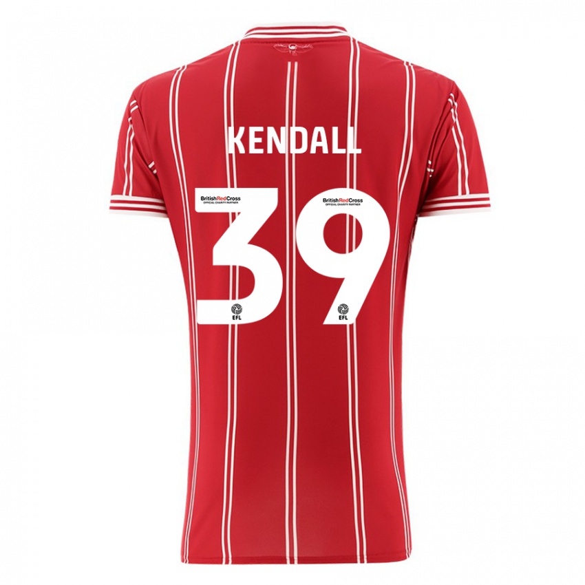 Niño Camiseta Maya Kendall #39 Rojo 1ª Equipación 2023/24 La Camisa Perú