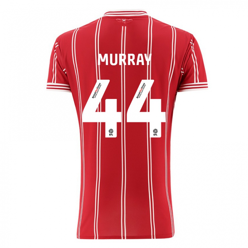 Niño Camiseta Satara Murray #44 Rojo 1ª Equipación 2023/24 La Camisa Perú