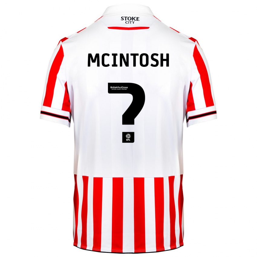 Niño Camiseta Ruben Mcintosh #0 Rojo Blanco 1ª Equipación 2023/24 La Camisa Perú