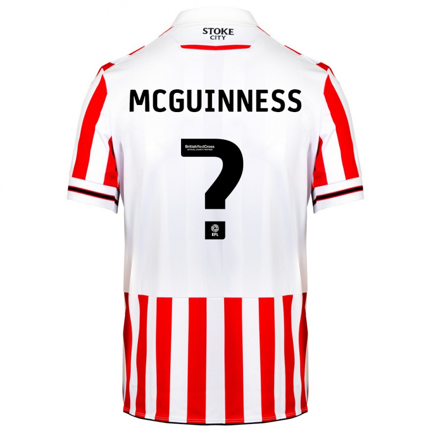 Niño Camiseta Dara Mcguinness #0 Rojo Blanco 1ª Equipación 2023/24 La Camisa Perú