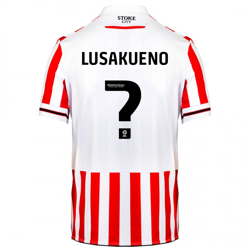 Niño Camiseta Matty Lusakueno #0 Rojo Blanco 1ª Equipación 2023/24 La Camisa Perú