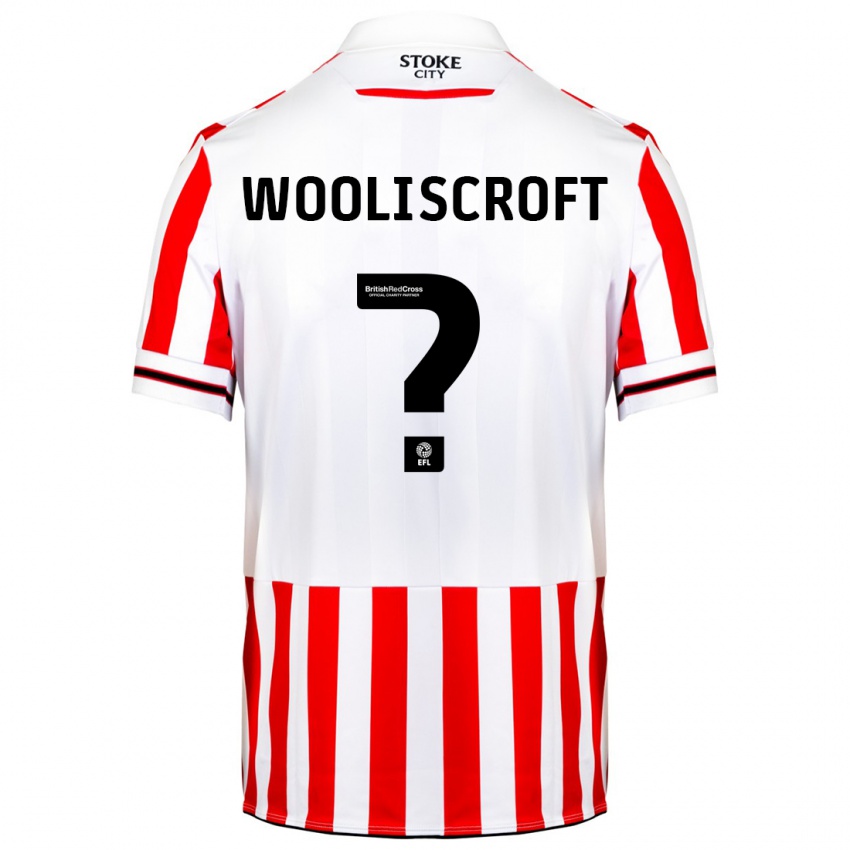 Niño Camiseta Morgan Wooliscroft #0 Rojo Blanco 1ª Equipación 2023/24 La Camisa Perú