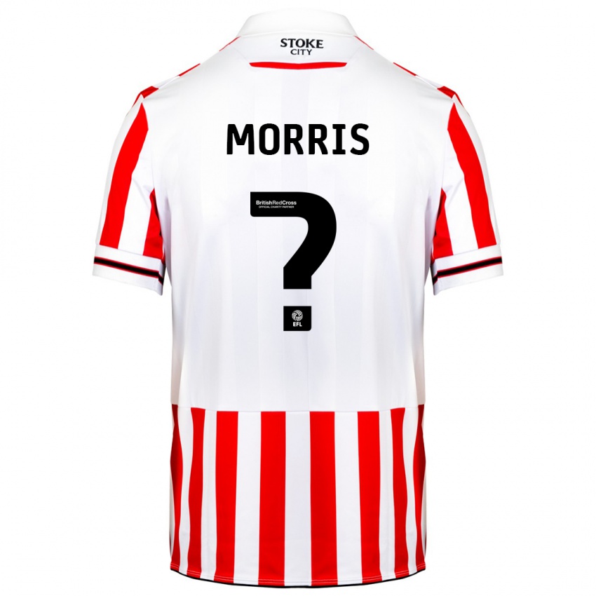 Niño Camiseta Joe Morris #0 Rojo Blanco 1ª Equipación 2023/24 La Camisa Perú