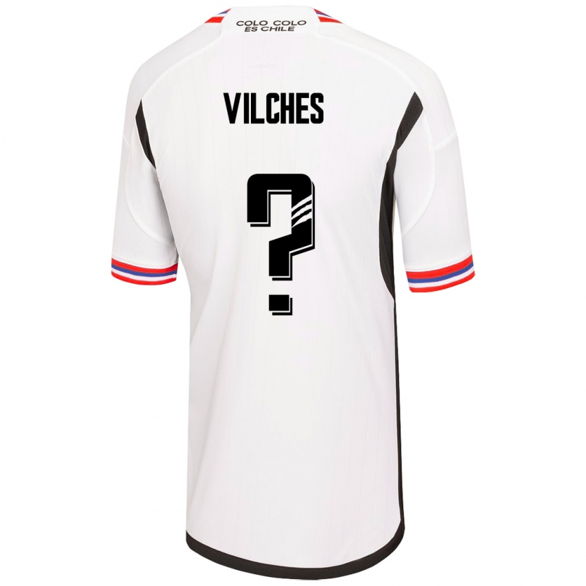 Niño Camiseta Patricio Vilches #0 Blanco 1ª Equipación 2023/24 La Camisa Perú