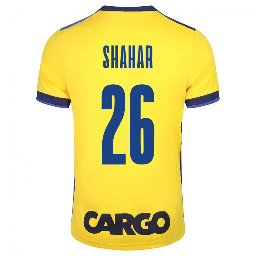 Niño Camiseta Ido Shahar #26 Amarillo 1ª Equipación 2023/24 La Camisa Perú