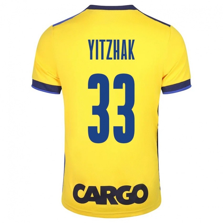 Niño Camiseta Or Yitzhak #33 Amarillo 1ª Equipación 2023/24 La Camisa Perú