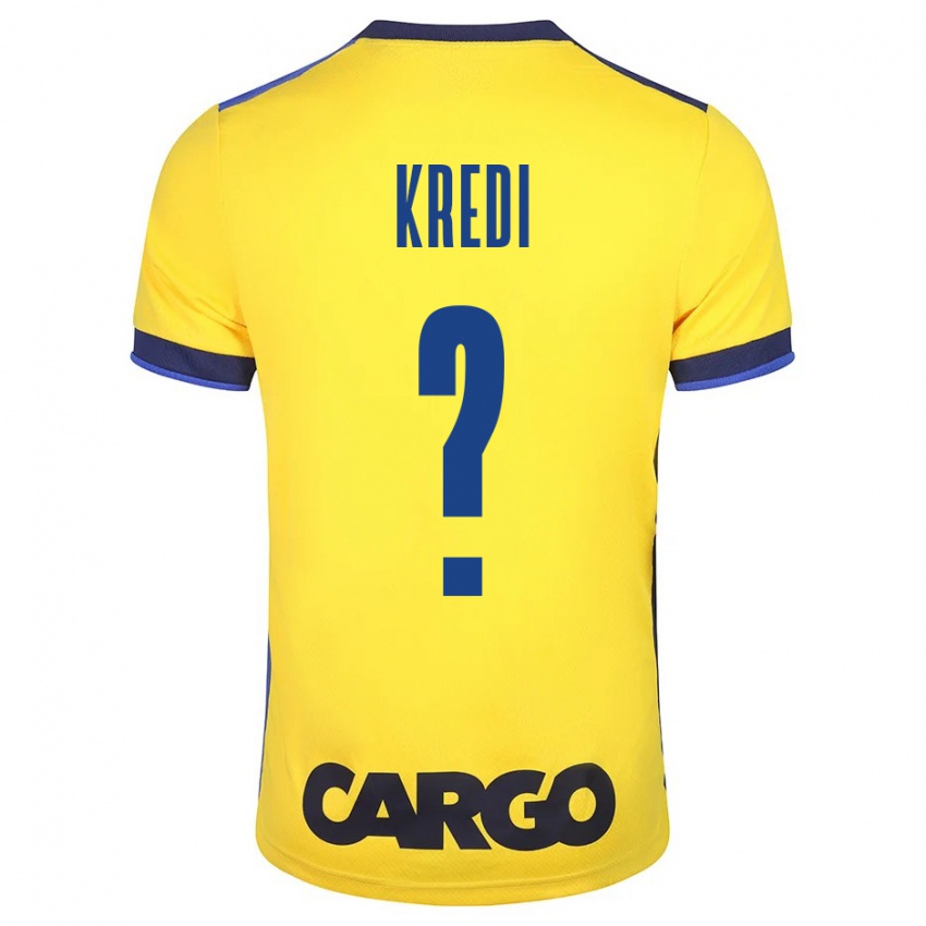 Niño Camiseta Amit Kredi #0 Amarillo 1ª Equipación 2023/24 La Camisa Perú