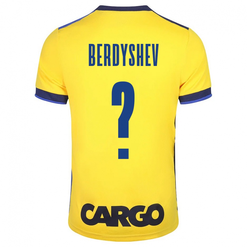 Niño Camiseta Tikhon Berdyshev #0 Amarillo 1ª Equipación 2023/24 La Camisa Perú