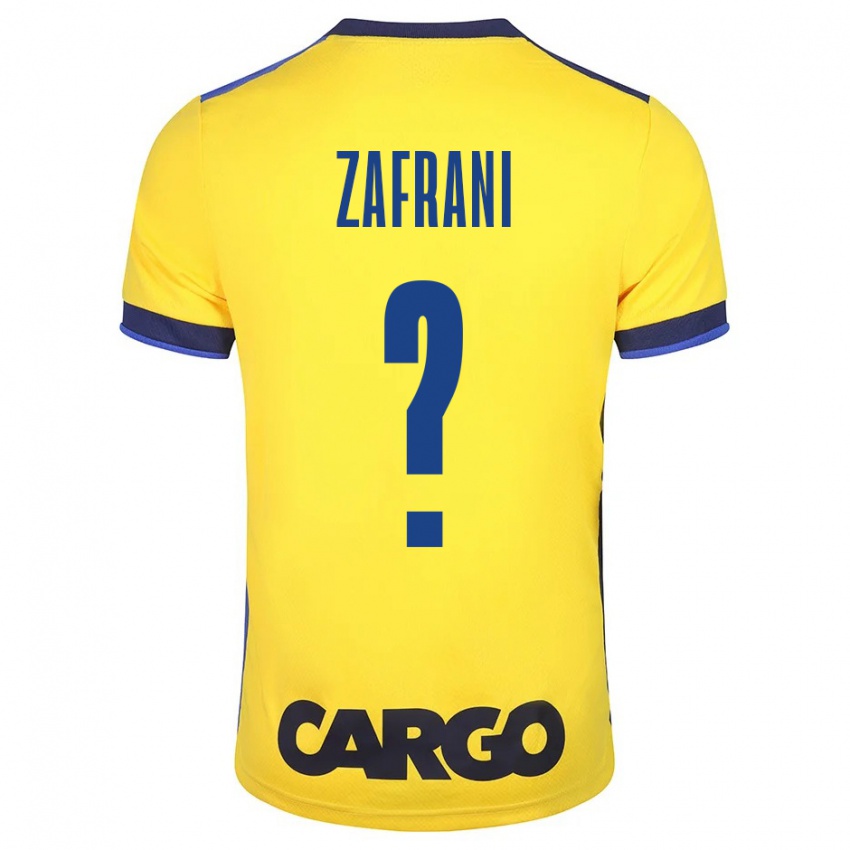 Niño Camiseta Itay Zafrani #0 Amarillo 1ª Equipación 2023/24 La Camisa Perú