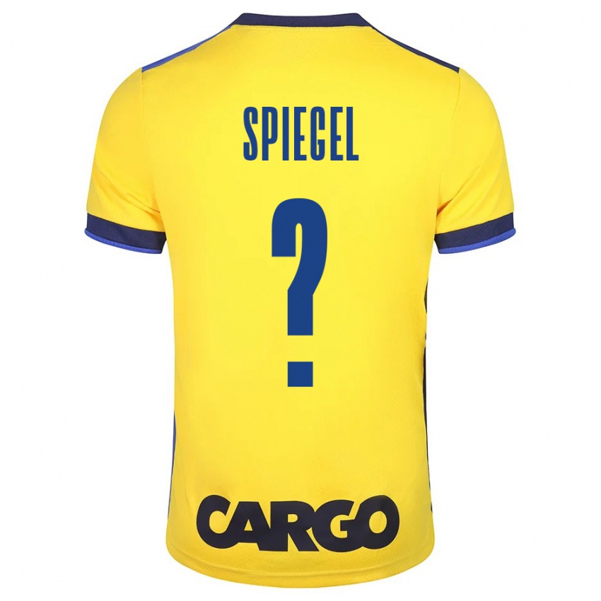 Niño Camiseta Liran Spiegel #0 Amarillo 1ª Equipación 2023/24 La Camisa Perú