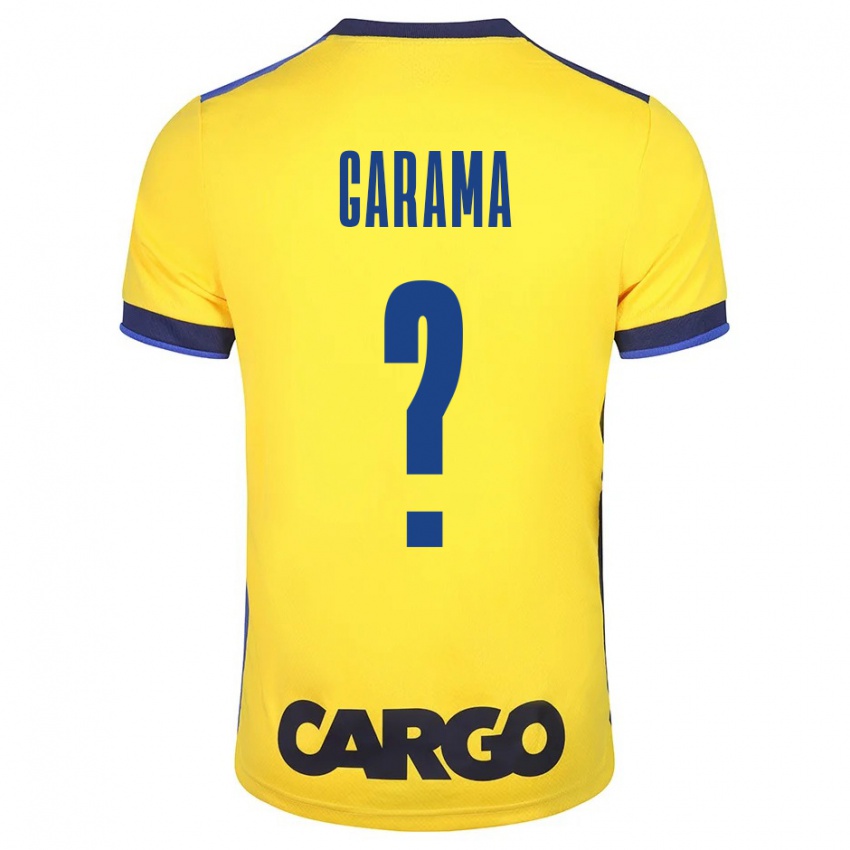 Niño Camiseta Ben Garama #0 Amarillo 1ª Equipación 2023/24 La Camisa Perú