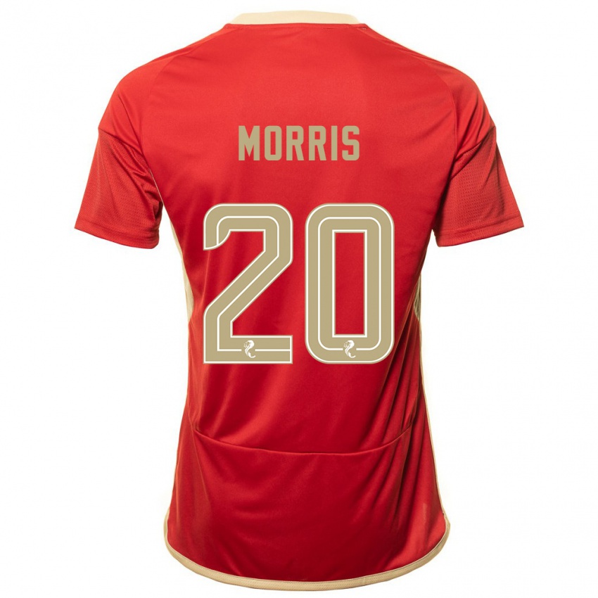 Niño Camiseta Shayden Morris #20 Rojo 1ª Equipación 2023/24 La Camisa Perú