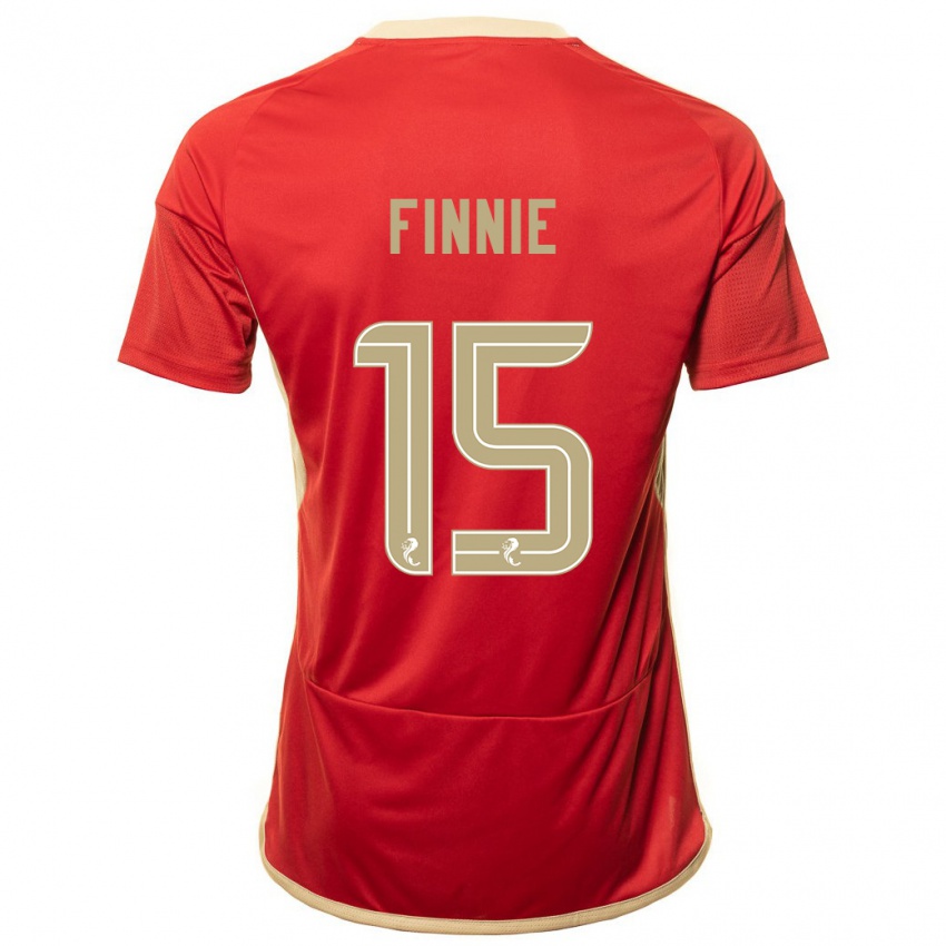 Niño Camiseta Maddison Finnie #15 Rojo 1ª Equipación 2023/24 La Camisa Perú