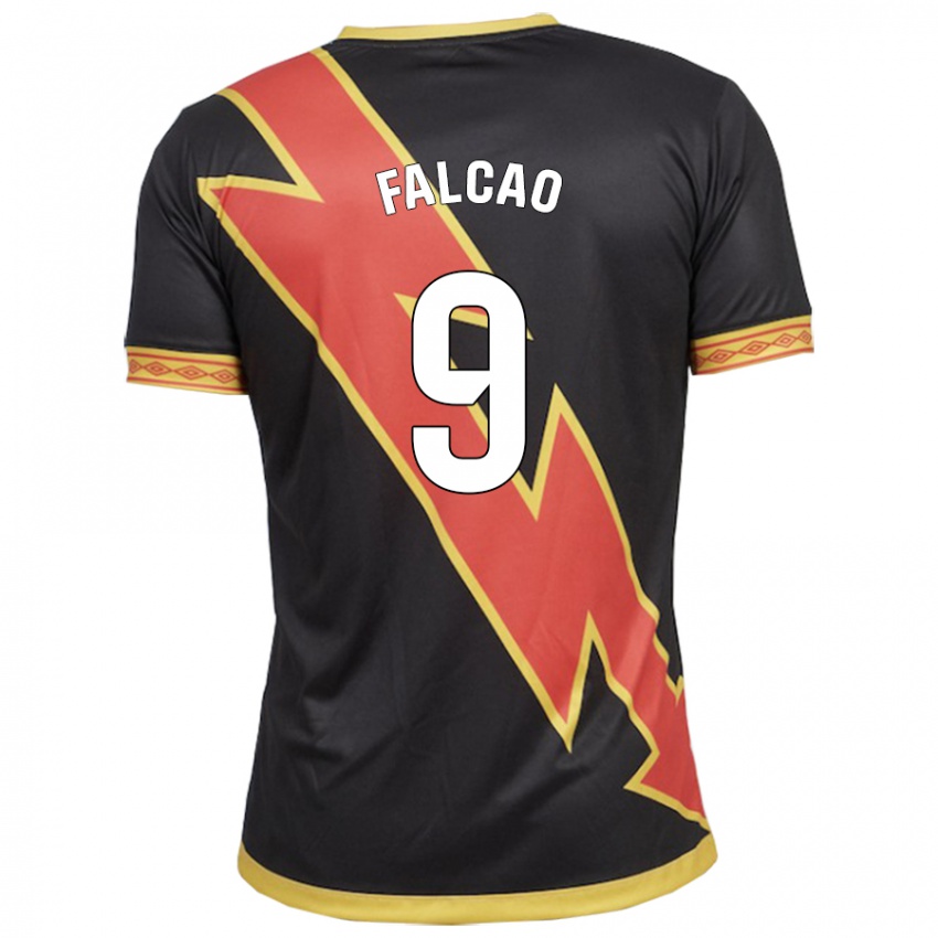 Niño Camiseta Radamel Falcao #9 Negro 2ª Equipación 2023/24 La Camisa Perú