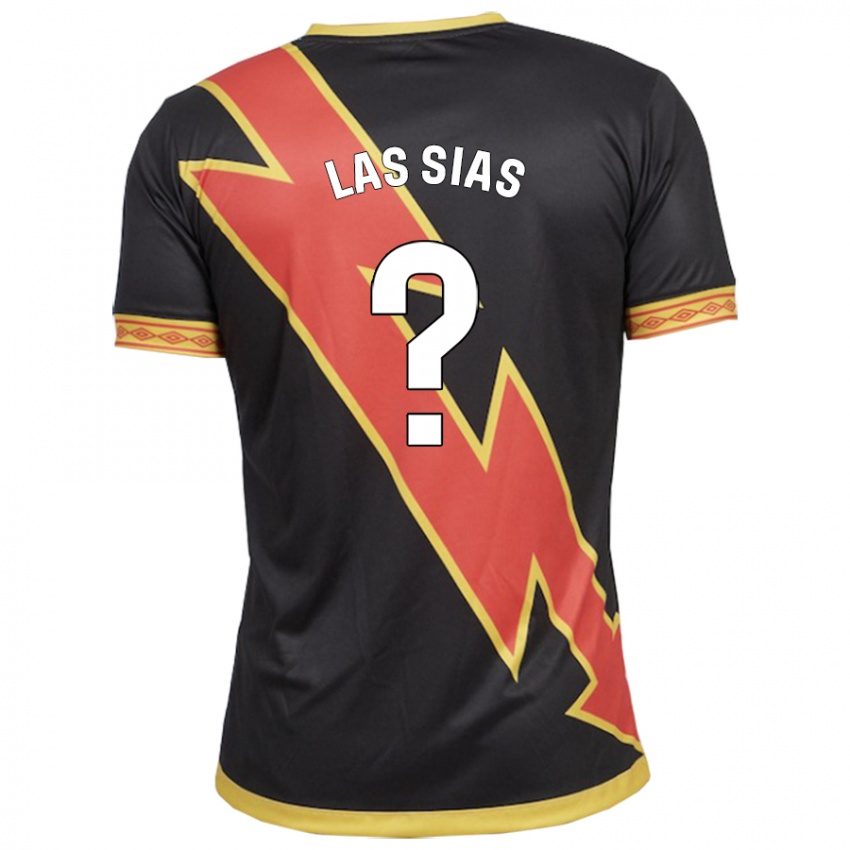 Niño Camiseta Marco De Las Sías #0 Negro 2ª Equipación 2023/24 La Camisa Perú