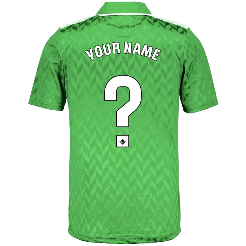 Niño Camiseta Su Nombre #0 Verde 2ª Equipación 2023/24 La Camisa Perú