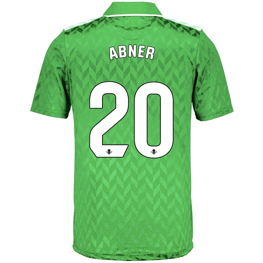 Niño Camiseta Abner #20 Verde 2ª Equipación 2023/24 La Camisa Perú