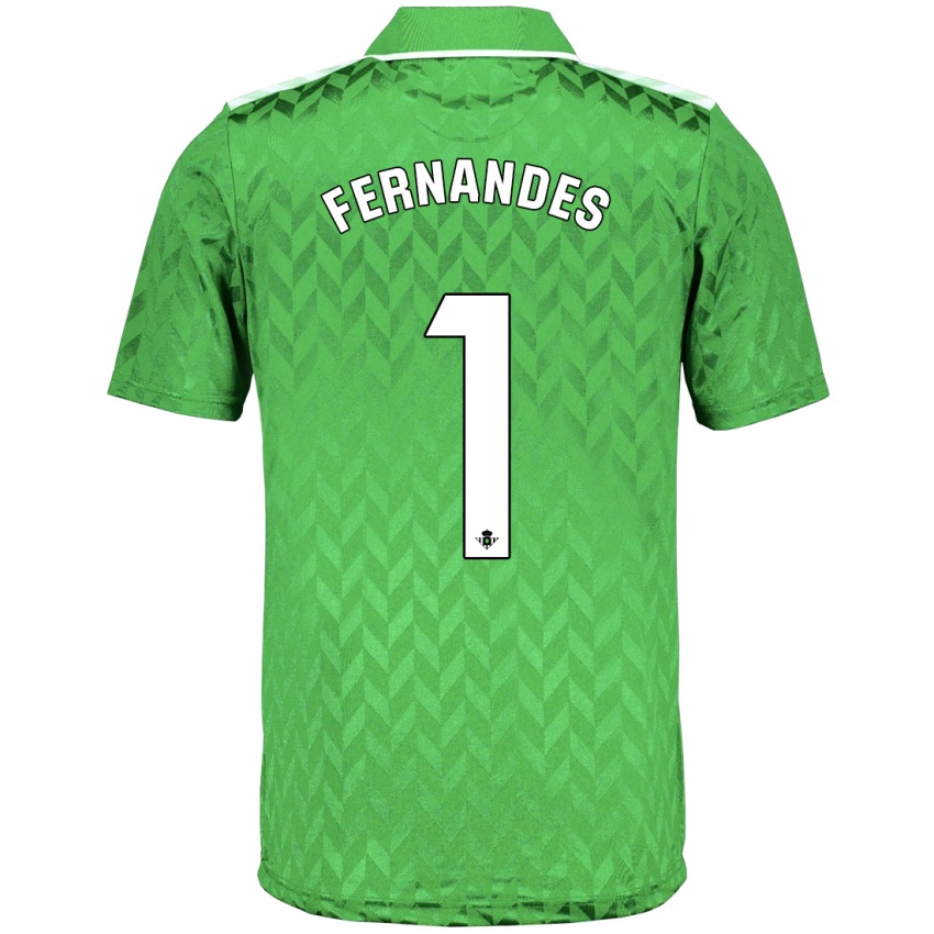 Niño Camiseta Guilherme Fernandes #1 Verde 2ª Equipación 2023/24 La Camisa Perú